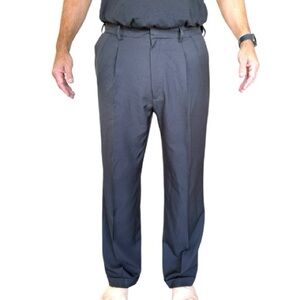Haggar Men's Elegant Black Dress Pants